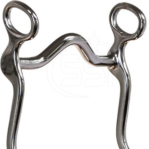 Mors d'entraînement pour chevaux en acier inoxydable de qualité supérieure avec design de type mors de frein pour l'équitation quotidienne - Product Image 2