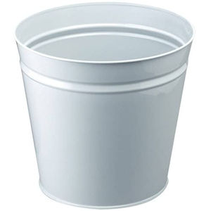 Contenedor de Basura Galvanizado 2026 de Alta Calidad, Hecho a Mano, de Hierro, Cubo para Desechos, Herramientas de Limpieza del Hogar, Cubo de Basura de Hierro - Product Image 4