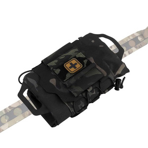 Portable waterproof medical utility pouch for travel first aid emergency survival and compact medicine storage organization - Product Image 6