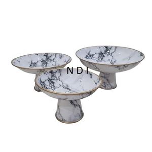 ชั้นวางโลหะชุบนิกเกิลสำหรับตกแต่งเค้กปาร์ตี้งานแต่งงานอุปกรณ์ตกแต่งเค้ก - Product Image 3