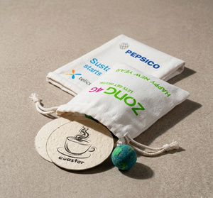 Étiquettes suspendues en papier grainé écologiques personnalisées, étiquettes de vêtements durables avec logo pour les marques de boutiques - Product Image 2