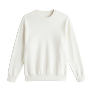Sudadera con capucha de algodón de cuello alto y corte extragrande, gruesa y pesada, modelo 2026, personalizable con logo, para hombre - Product Image 1