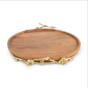 Luxury Gold <b>Spice</b> <b>Jar</b> Set Lotus Lids Metal Carrier Dry Fruit Storage Container Skies Trader - Product Image 2
