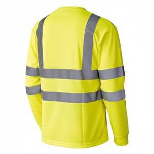Camisa de Trabajo de Poliéster - Uniforme de Seguridad de Alta Visibilidad en Color Neón - Product Image 2