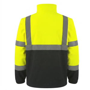 High Visibility <b>Waterproof</b> Breathable Comfortable CE Certified <b>Working</b> Jacket for Men Factory Made New Arrival with Custom Logo - Product Image 2