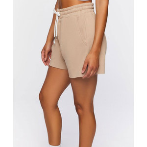 Shorts de jogging taille haute pour femmes, prix de gros, personnalisables, nouvelle mode, respirants, en coton et élasthanne, pour la gym - Product Image 2