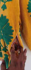 เสื้อแจ็คเก็ตกำมะหยี่ปักลายแบบกลับด้านได้ สวมใส่สบายสำหรับฤดูหนาว ดีไซน์เสื้อโค้ทสั้นแบบใหม่ - Product Image 3