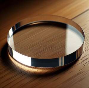 Modern <b>Clear</b> Acrylic Coasters for Coffee <b>Table</b> and Dining Use - Product Image 5