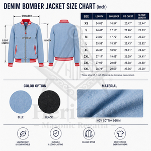 Heritage Masonic Regalia Delta | Sigma Embroidery Ladies Denim <b>Jeans</b> Jacket | Sorority <b>Embroidered</b> Women Customized Delta Sigma - Product Image 6