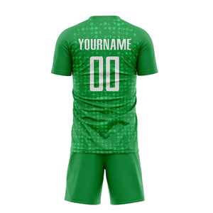 Uniforme de Fútbol de Entrenamiento de Última Moda, Manga Corta, Ligero y Transpirable, Servicio OEM - Product Image 3