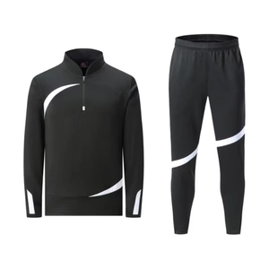 Survêtement de football personnalisable coupe classique hiver délavé à l'acide, léger, design 2-en-1 (veste et pantalon) pour club - Product Image 6