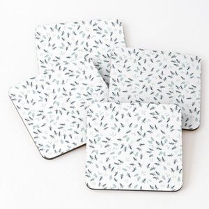 Top Quality Hot Selling Handmade Enamel Printed Wood Coasters With Best Enamel Design Trending Anti Slip Coasters Made in India - Product Image 3