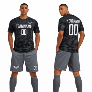 Custom <b>Mens</b> Madrid Style Soccer Jersey Set Maroon & <b>White</b> Football Kit Inspired Design Custom Name Number Sports Uniform - Product Image 2