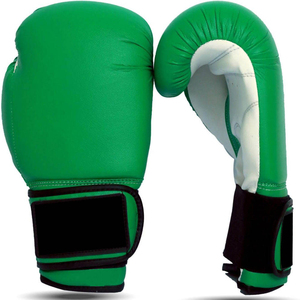 Guantes de Boxeo Personalizados de Cuero Sintético PU al por Mayor, Hechos en Fábrica, Transpirables - Product Image 1
