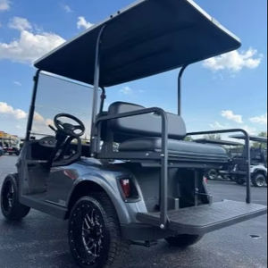 Voiturette de golf électrique 4 roues, 6 places, véhicule utilitaire, à vendre - Product Image 1