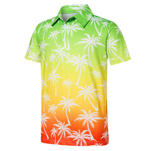 Chemises de golf personnalisées pour jeunes joueurs, respirantes et à séchage rapide, pour les cours de golf et l'entraînement sportif - Product Image 1