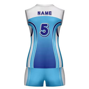 New Volleyball Sports <b>Suit</b> Women's Competition <b>Suit</b> Training Team <b>Suit</b> Short Sleeve Men's Volleyball Clothes Volleyball Uniform - Product Image 3
