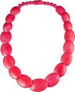 Collier artisanal en résine fabriqué en Inde avec des perles, nouveau design, facile à porter - best-seller - Product Image 1