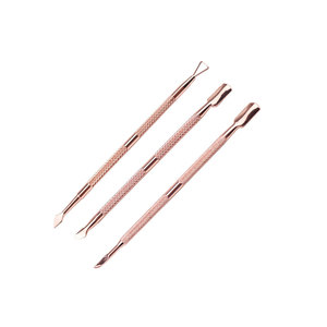 Empujador de Cutículas de Doble Punta, Removedor de Cutículas, Herramienta de Limpieza de Piel Muerta de Acero Inoxidable de Alta Calidad, Herramienta Profesional de Manicura - Product Image 1