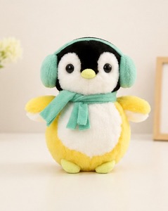 Lindo Peluche de Pingüino, Peluche Súper Suave, Regalo de Cumpleaños para Niños, Seguro para Bebés, Personalizable, Venta al Por Mayor OEM - Product Image 1
