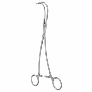 Porta Ligaduras DeBAKEY SEMB, Completamente Curvado, Longitud Total 10-1/4in (25.6cm), Instrumento Quirúrgico ZETOMEDPRO - Product Image 1