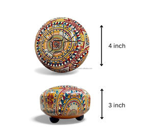 Tambour musical en acier à 8 notes avec maillets, instrument de percussion Hand Pan pour la méditation, le yoga, la sonothérapie et la relaxation - Product Image 1