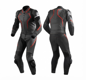 MotoCP Racing Cowhide/Kangaroo Leather Suit Jumpsuit/Traje Advanced Protection for Track & Street Made to Measure - Product Image 1