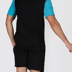 Nouvel Arrivage 2026 – Ensemble Décontracté Homme Short et T-shirt Manches Courtes – Service OEM Logo Personnalisé – Léger – Ensemble d'Été Homme 100% Coton Séchage Rapide - Product Image 3