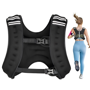 Chaleco de Fitness con Peso Ajustable de 20 kg, Neopreno Transpirable, Soporte Lumbar, Entrenamiento de Fuerza, Correr, Caminar, Hacer Ejercicio en el Gimnasio - Product Image 1