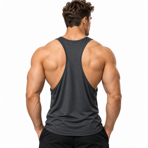 Débardeur sans manches pour homme, idéal pour la gym, l'entraînement, le fitness, la musculation, la course à pied, décontracté, été, bodybuilding pour hommes - Product Image 2