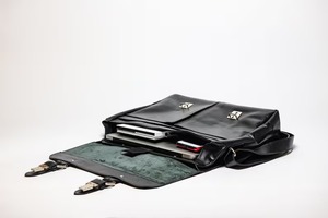 Good Quality Professional Leather <b>Laptop</b> <b>Bag</b> for Executives Office Business Meetings Travel Briefcase at Factory Price - Product Image 2