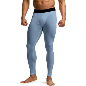 Pantalon de sport en tricot doux avec impression par sublimation bleu dégradé, texte personnalisé sur la ceinture, finition anti-UV. - Product Image 3