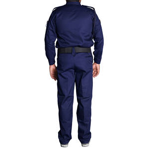 Uniformes de sécurité confortables et respirants en coton bleu pour l'été, pour usage hôtelier, à bas prix - Product Image 3