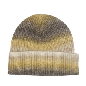 Gorro de Punto Acrílico Unisex con Diseño de Bloques de Color, Gorro Casual de Invierno, Talla Adulto 56-58CM - Product Image 3