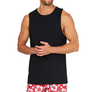 Camisetas sin Mangas para Hombre al por Mayor, Camisetas de Yoga Negras Hechas a Medida, Camisetas Deportivas Transpirables para Hombre, Camisetas de Gimnasio para Hombre - Product Image 3