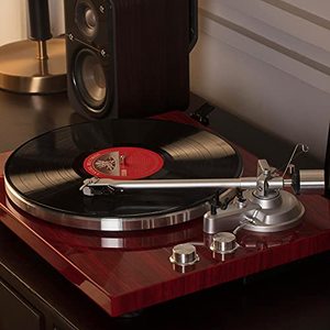 Tourne-disque <span class=keywords><strong>vinyle</strong></span> Bluetooth avec cartouche magnétique, lecteur de disques vinyles haute fidélité <span class=keywords><strong>pour</strong></span> le divertissement audio à domicile - Product Image 3