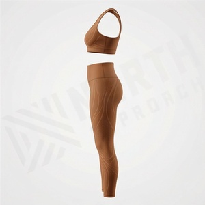 Customize Sublimation Printed <b>Slimming</b> Quality Fitness Yoga Set Women <b>Leggings</b> Gym Activewear Workout Sports Apparels - Product Image 3