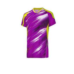 Mens Badminton Uniforms Adult Size Factory Wholesale New Design Customized Color 100% Polyester Professional Digital Print - Product Image 3