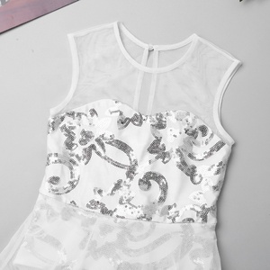 Ropa de Baile para Niñas de 6 a 14 Años, Estilo Contemporáneo, Sin Mangas, para Actuaciones en Escenario, Danza de Alabanza, Danza Lírica, Vestidos - Product Image 3