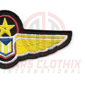 Private Label Your Own Requirements <b>Machine</b> Embroidery <b>Badges</b> Best Selling Product Twill Fabric Embroidery <b>Badges</b> - Product Image 5