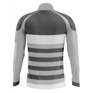 Veste Coach Homme 1/4 Zip Patchwork Coupe-Vent Légère en Polyester/Coton pour Sport et Loisirs Extérieurs, Style Urbain Tendance - Product Image 4