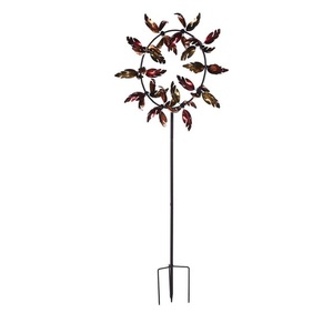 Novedad: Estacas de Jardín Pintadas a Mano Directas de Fábrica con Diseño de Girasol y Mariposa para Césped, Porche, Patio y Valla - Product Image 6