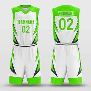 Ensembles d'uniformes de basketball unisexes personnalisés en gros, imprimés, professionnels, respirants, à séchage rapide, confortables, grandes tailles, protection UV frontale - Product Image 3