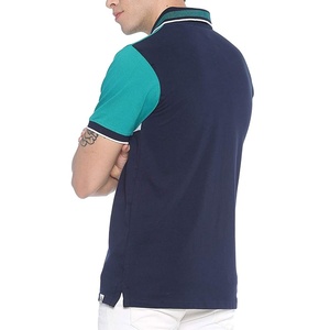 Chemises polo pour hommes personnalisées, 100% coton, respirantes, pour le golf, vêtements décontractés de fitness, impression de logo OEM - Product Image 4