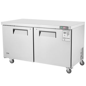 60\" Commercial Stainless Steel Refrigerator Sandwich Salad <b>Prep</b> <b>Table</b> 16.4 Cu. Ft. Commercial <b>Kitchen</b> Refrigeration Equipment 2 - Product Image 1