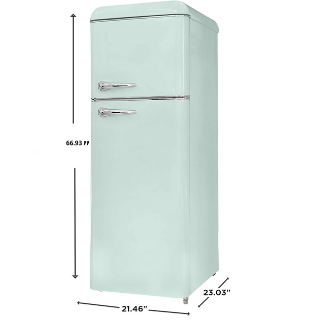255L/9.0CU.FT RETRO Refrigerator