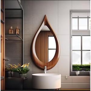 Teak Wood <b>Framed</b> <b>Mirror</b> Wholesale | Jodhpur Heritage Craft | Moradabad - Product Image 4