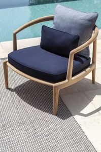 Conjunto de Sillas de Jardín Modernas de Madera de Teca, Muebles de Patio para Conversación, Proveedor de Indonesia, Asientos de Jardín de Madera Sólida - Product Image 4