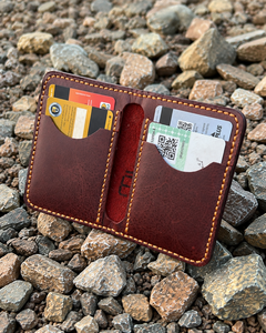High Quality Luxury Handmade Genuine Leather Vintage Short <b>Wallet</b> with Suede Lining Open Closure <b>Card</b> <b>Holder</b> Anwar Enterprises - Product Image 2