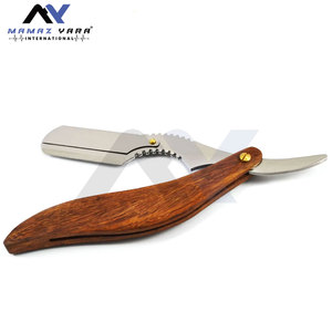Premium Wholesale Barber Shaving <b>Razor</b> Handcrafted Wooden Dragon Double Curved Safety <b>Razor</b> Stainless Steel <b>Blade</b> Professional - Product Image 3